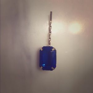 Elegant Sapphire blue hair pin classic